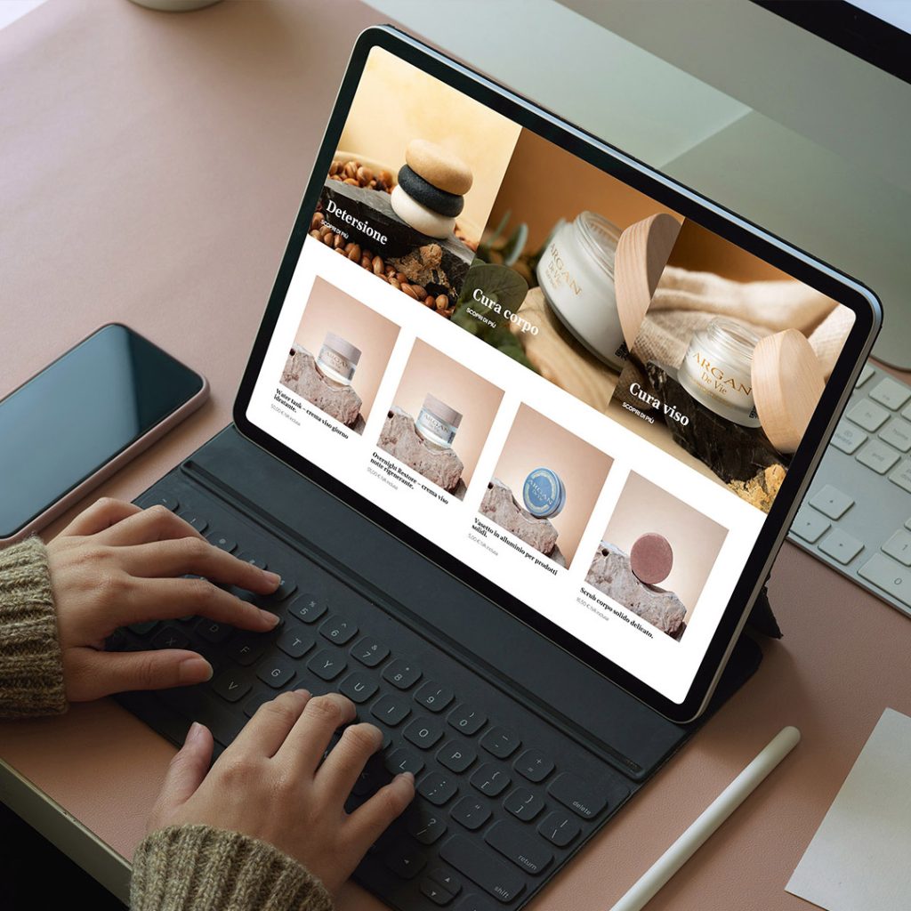 Website Design for Argan De Vie