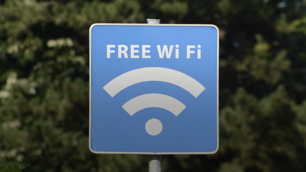 Free Wi-Fi area—watch out for cyberattacks!
